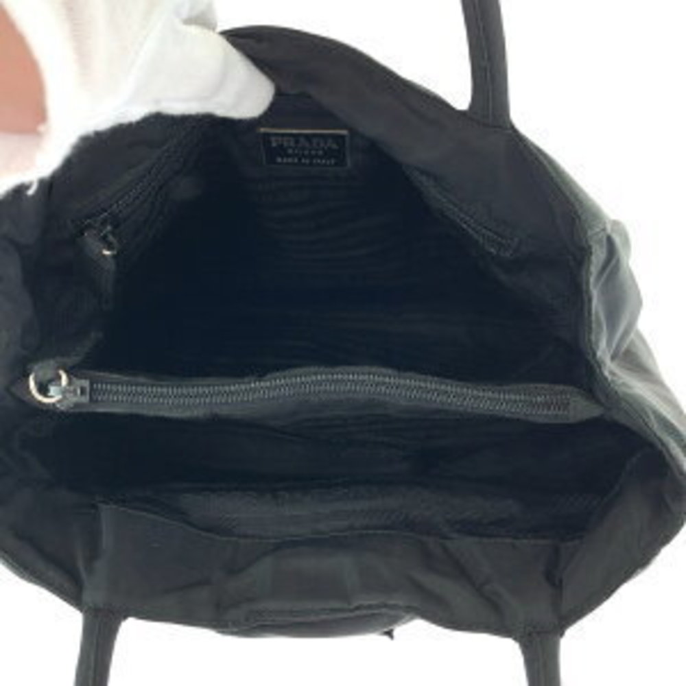 Prada Tessuto Shoulder Triangular Nylon Black Bag - image 8
